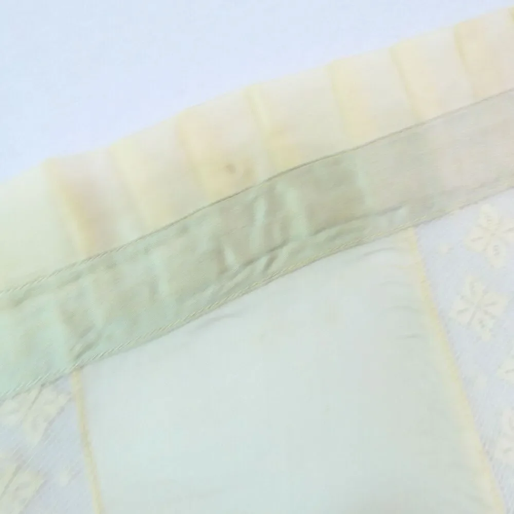 Vintage Green Dainty Lace Half‎ Apron Satin Waist Tie Coquette Cottagecore READ